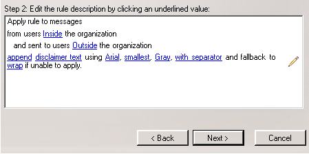 E-Mail-Signaturen und Disclaimer unter Microsoft Exchange Server