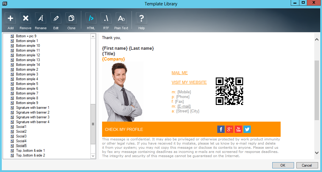 Template-library