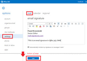add email signature outlook 365 for all devices add email signature outlook 365 for all devices