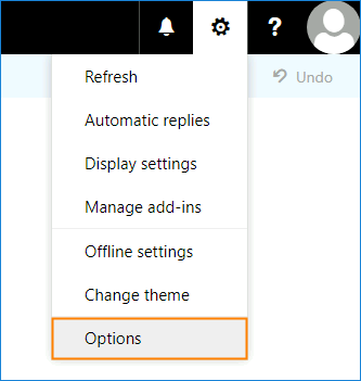Exchange 2016 OWA-Optionen