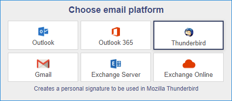 E-Mail-Signaturen für verschiedene Platformen