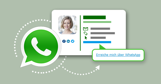 WhatsApp-Link in E-Mail-Signatur