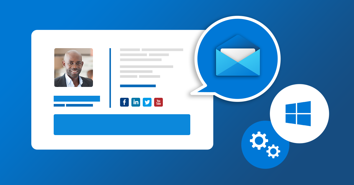 E-Mail-Signatur für Windows 10 Mail