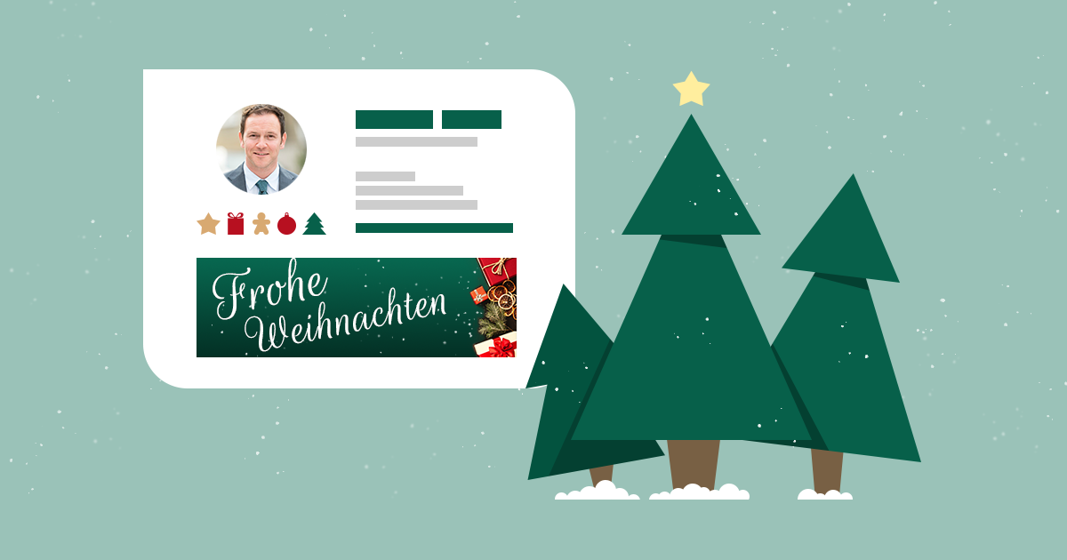 Neue E-Mail-Signaturen: Weihnachtsedition
