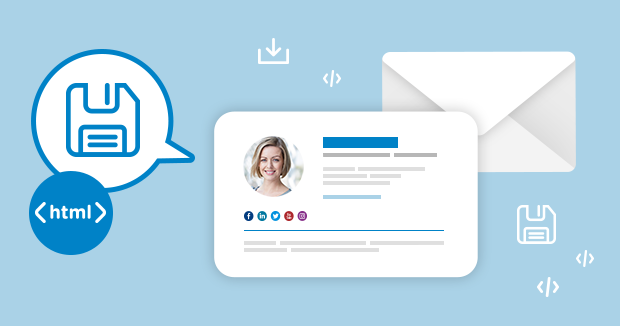 E-Mail-Signatur als HTML speichern