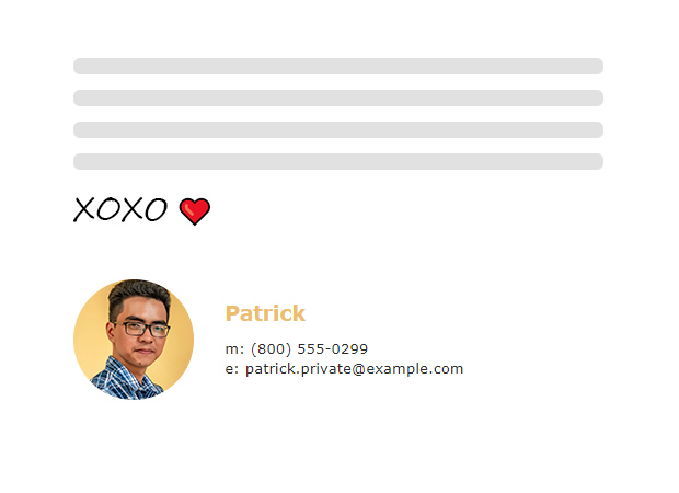 Beste E-Mail-Schlussformeln - Schlussformel in der Privatkorrespondenz