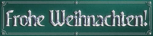 Vintage-Weihnachtsbanner für Ihre E-Mail-Signatur