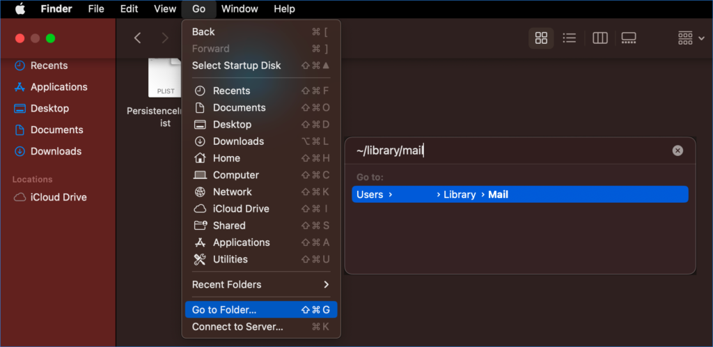 Outlook for Mac signature location