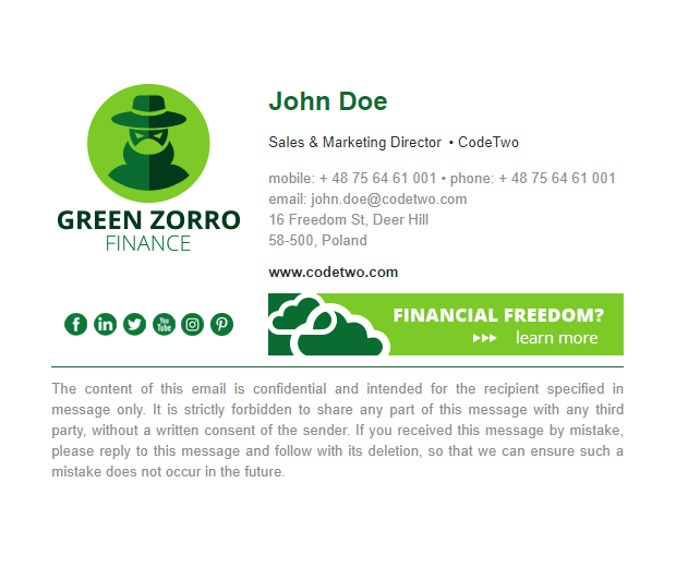 Green Zorro