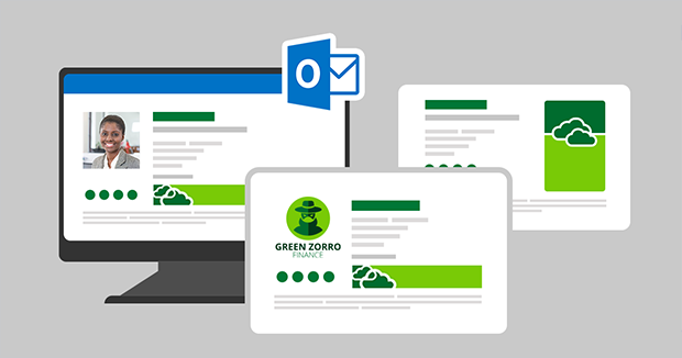 How to set up an email signature depending on an email address in Outlook 2013?