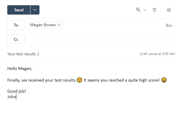 Test-mail