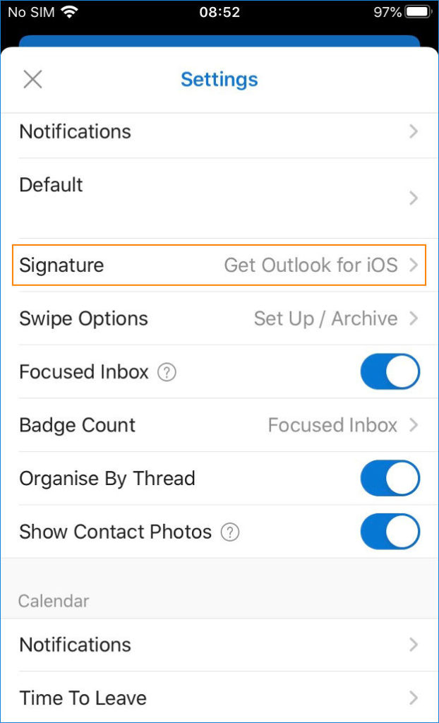 How To Set Up An Email Signature In Outlook For Ios