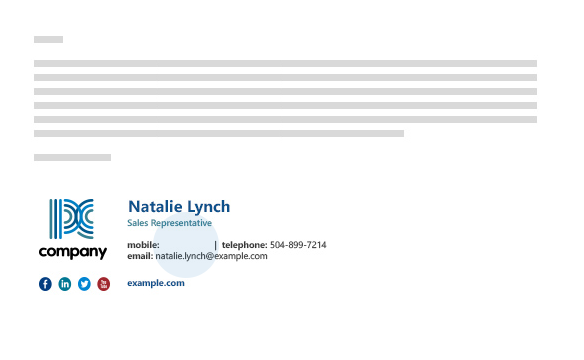 Blank Active Directory fields in email signature