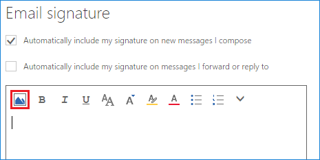 Office 365 signature problems - image not working