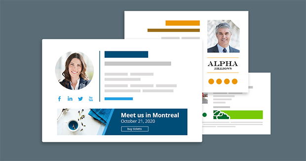 Email signatures for professionals