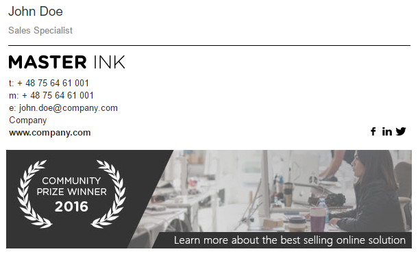 Best Email Signature Banners For 17 Design Ideas