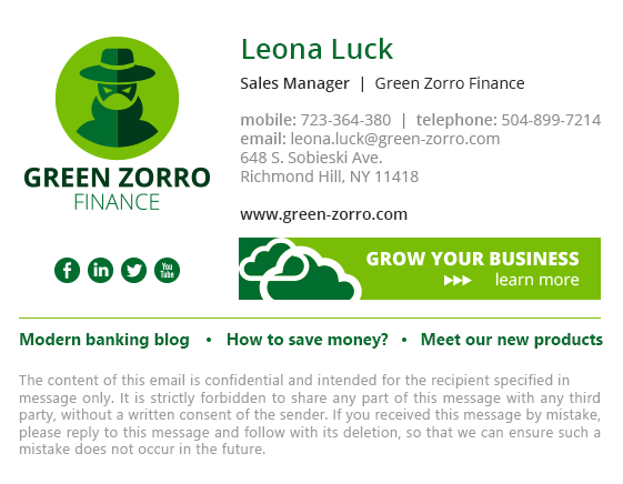 How to standardize signatures in your business emails