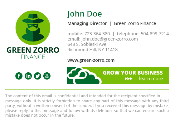 How to standardize signatures in your business emails