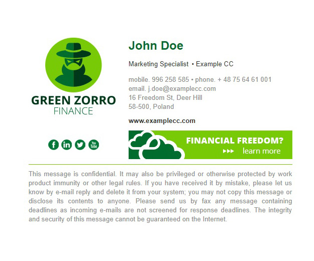 Green Zorro