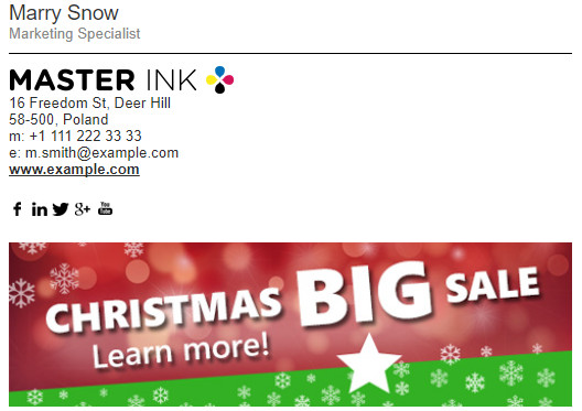 Christmas signature inspiration 3