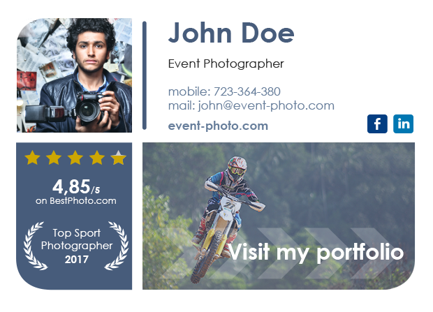 Event-Photographer email signature