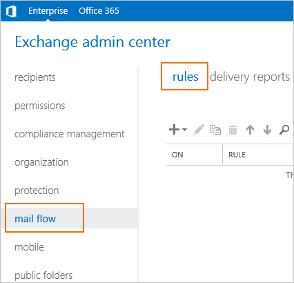 exchange mail flow rules regular expressions