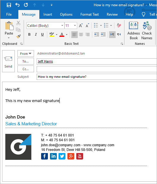 How To Add Picture To Outlook Signature - PictureMeta