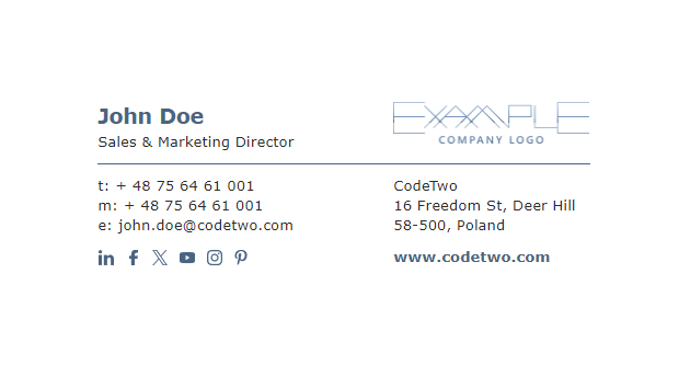 Plain text 3 with logo