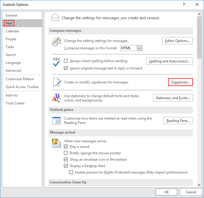 Outlook email signature 3