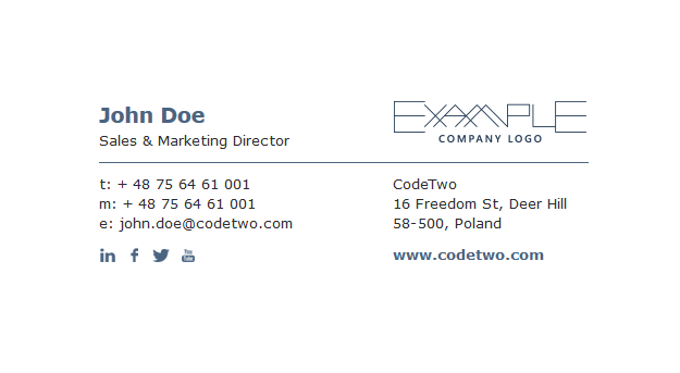 Plain text 3 with logo