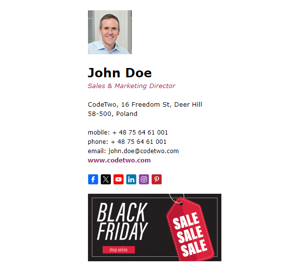 Black Friday – template 2