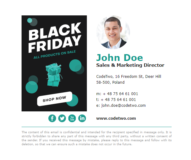 Black Friday – template 4