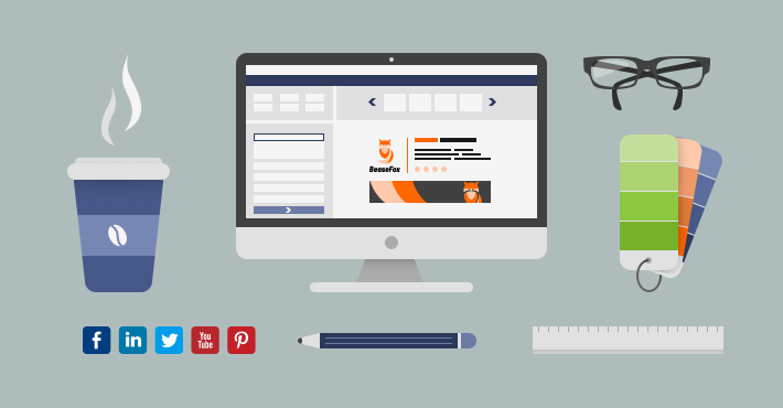 Email signature tool for graphic designers