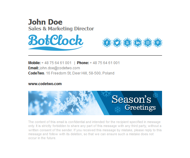 Email Signature Templates Download For Free