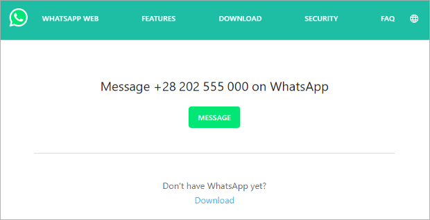 How To Create And Add A Whatsapp Link To Emails And Email Signatures