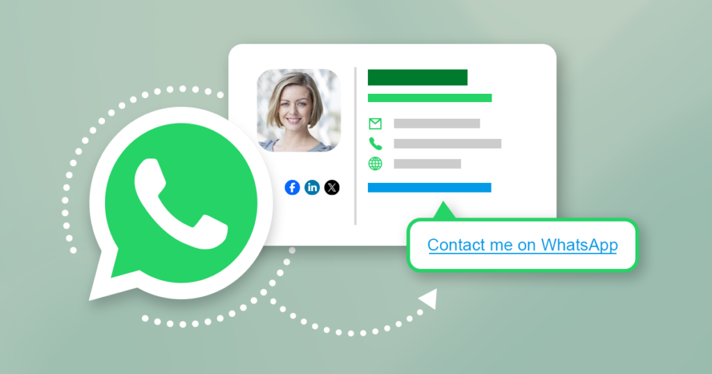 How to create and add a WhatsApp link to emails, websites or email signatures?