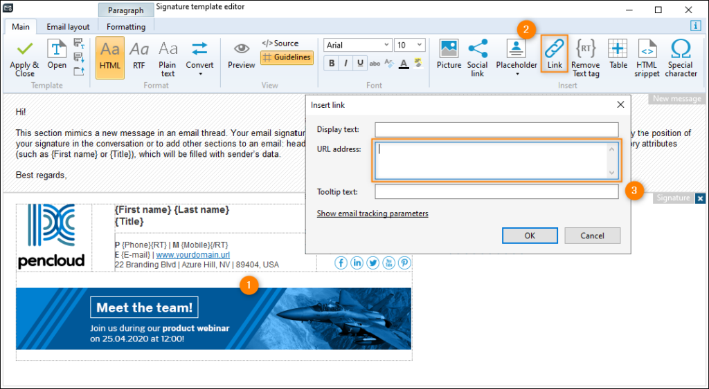 How to Create a Link to Your Outlook Calendar for Email Signatures -  Magenium Solutions