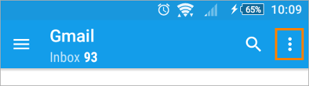 Email app in Android