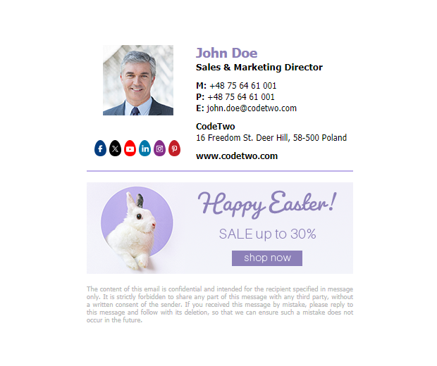 Spring signature template – Egg hunting