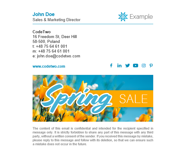 Free spring signature template – Spring is here