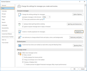 How to set up email signatures in Outlook 365