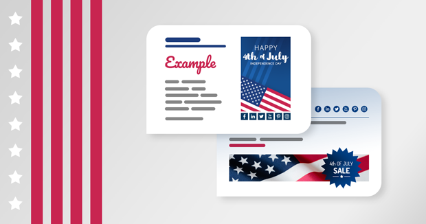 Happy Fourth of July: free email signature templates