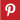 Pinterest icon for email signatures - free download 20x20px