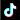 TikTok icon for email signatures - free download 20x20px