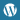 WordPress icon for email signatures - free download 20x20px