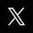 X (Twitter) social media icon for download