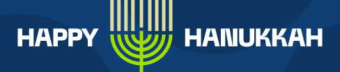 Happy Hanukkah banner