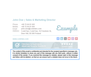 20 good email disclaimer examples - get your own email disclaimer