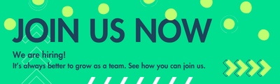 Energizing neon green Canva-editable banner for HR department