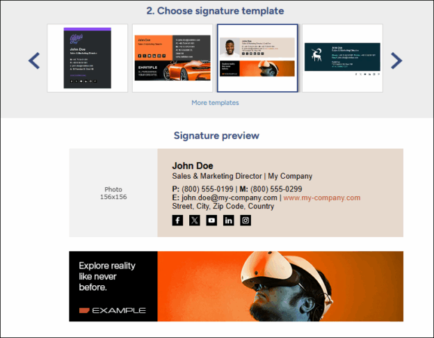 Best way to create an email signature for Outlook